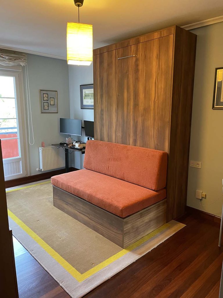 Mueble cama plegable